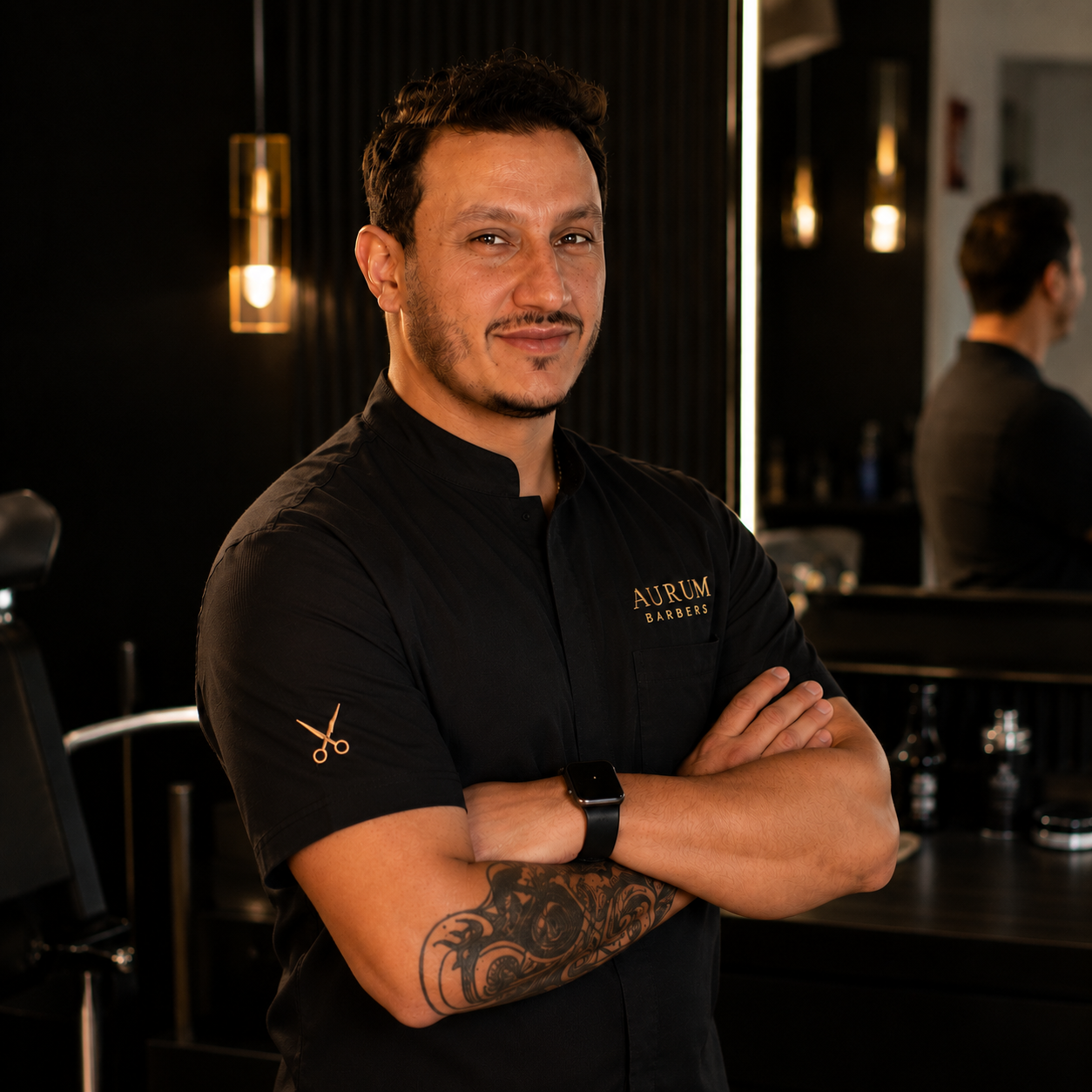 Paul professional barber at Aurum Barbers Stockport